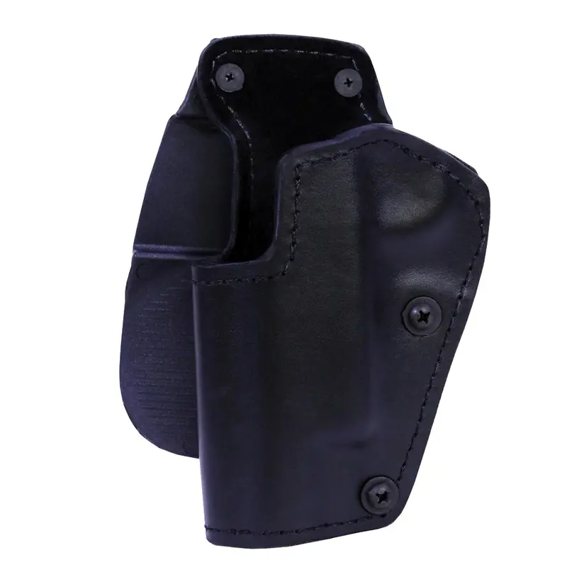 Three-Layer Synthetic Leather Paddle Holster – Left-Hand Fit For 1911 Colt Gov’T (5" Barrel), Black 1