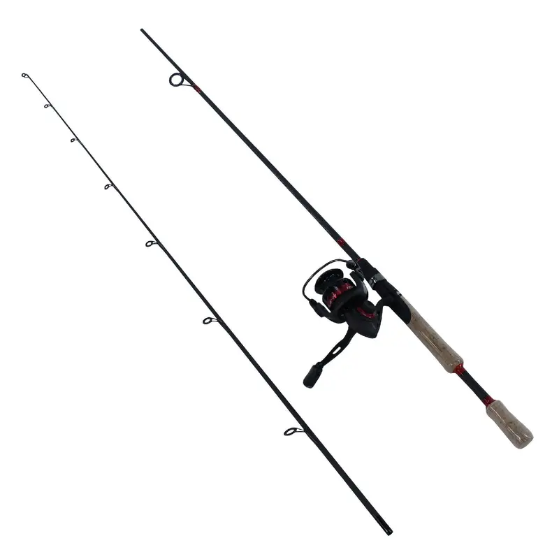 Throttle Medium Power Spinning Combo – 6'6" 2-Piece Rod, 40 Size Reel, 5.3:1 Gear Ratio 1