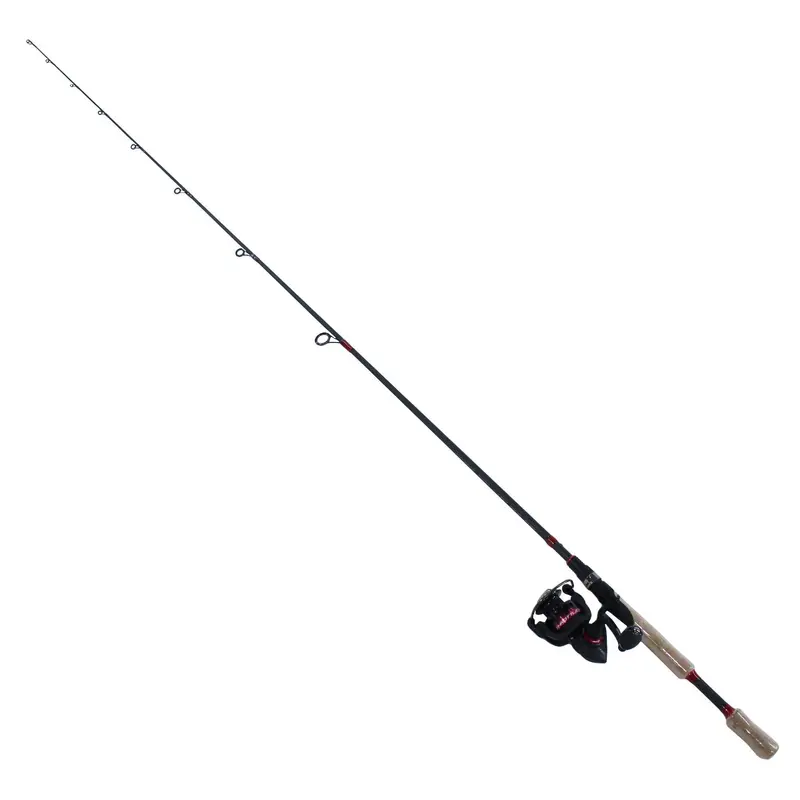 Throttle Spinning Combo – 6'6" 2-Piece Rod, 20 Size Left-Hand Reel, 5.2:1 Ratio, 11 Bearings 1