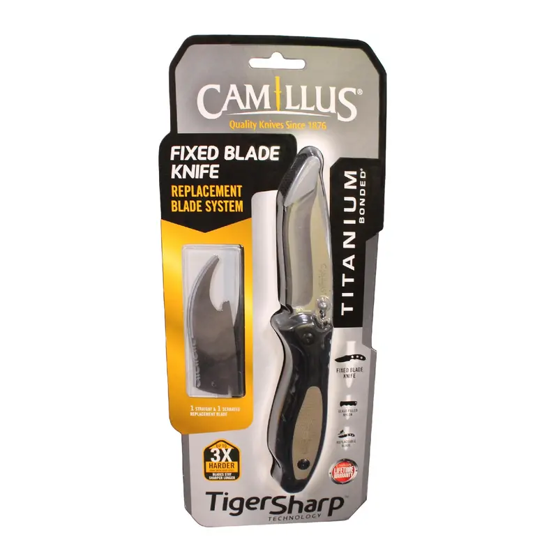 Tiger Sharp Fixed-Blade Knife – 8-Inch Tactical Design 1