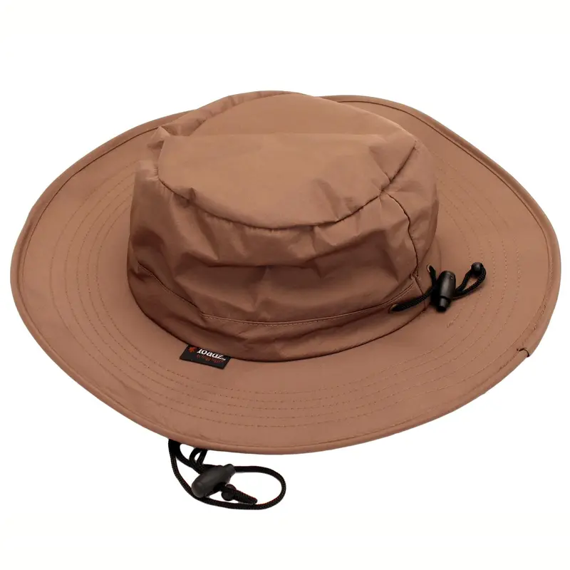 Toadz Stone-Colored Boonie Hat – Lightweight Outdoor Sun Protection 1