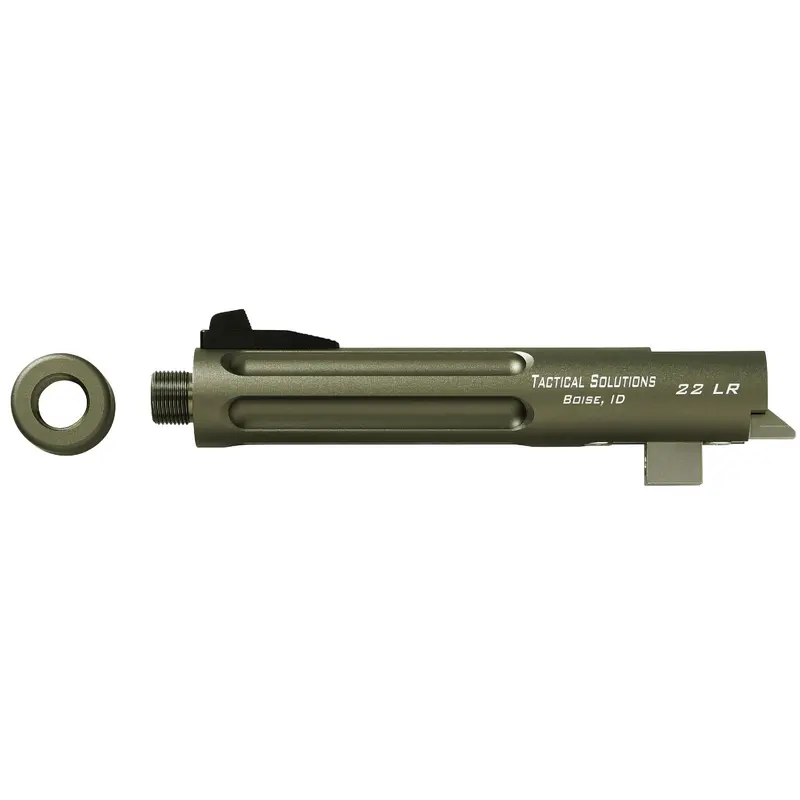 Trail-Lite 5.5-Inch Threaded Barrel For Firearms – Olive Drab Green Finish 1