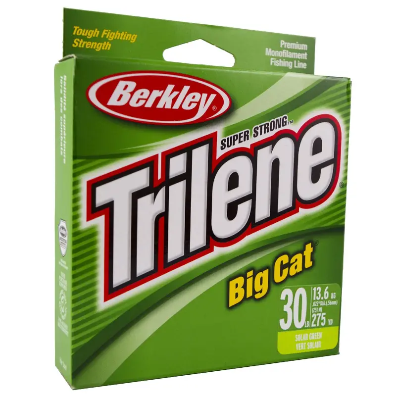 Trilene Big Cat Monofilament Fishing Line – 270-Yard Spool, 20 Lb Test, Solar Finish, 0.018" Diameter 1