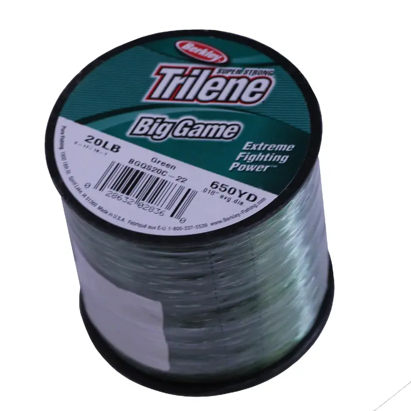 Trilene Big Game Monofilament Fishing Line – 650-Yard Spool, 20 Lb Test, Green 1