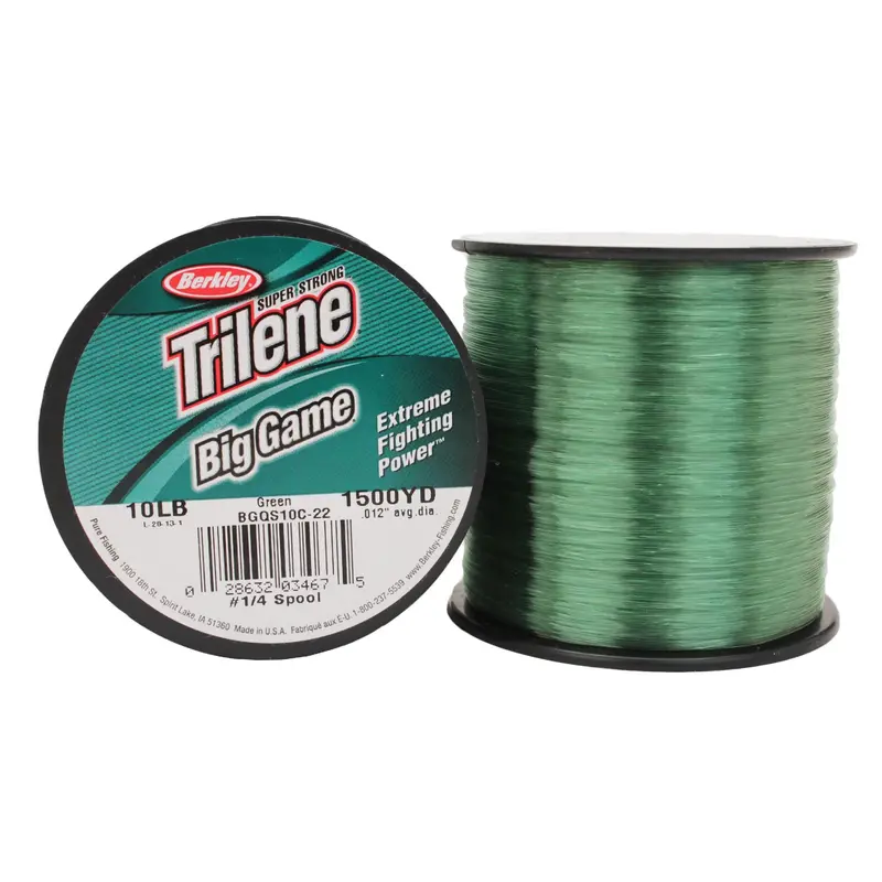 Trilene Big Game Monofilament Fishing Line – 900 Yds, 15 Lb Test, 0.015" Green 1