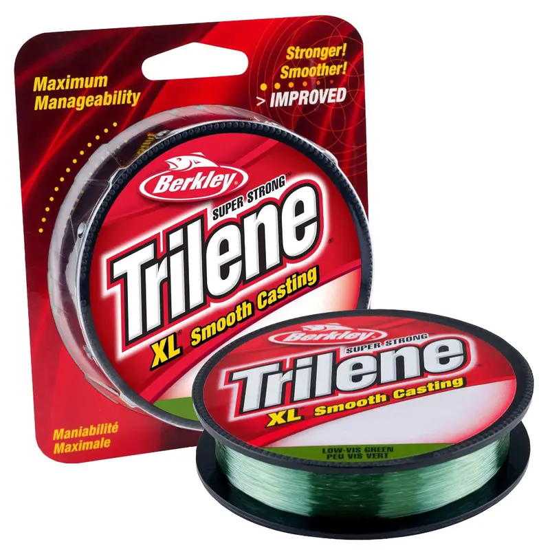 Trilene Xl Monofilament Fishing Line – 330 Yards, 0.009" (6 Lb Test), Low-Visibility Green 1
