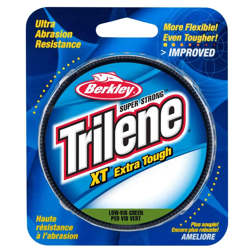 Trilene Xt Monofilament Fishing Line – 300 Yards, 0.014" Low-Vis Green, 10 Lb Test 1
