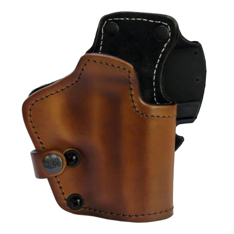 Triple-Layer Synthetic Leather Belt Holster For Sig Sauer P228 – Brown, Right-Hand Carry 1