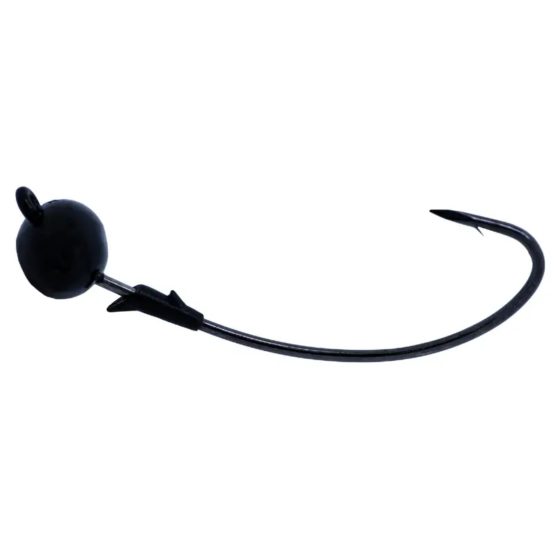 Trokar Scorpion Shakey Head Jig – 3–8 Oz Lead Weight, Black Coating 1