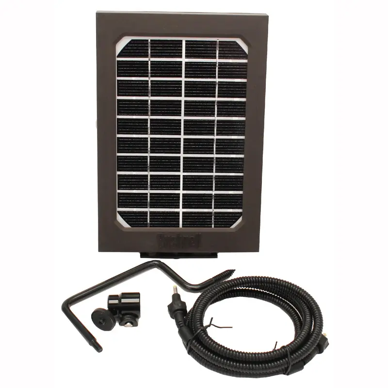 Trophy Cam Hd Brown Trail Camera With Solar Panel And Clamshell Mount 1