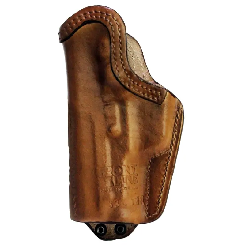 Tuckable Inner-Waistband Leather Holster – Fits Sig Sauer P228, Brown, Right-Hand Draw 1