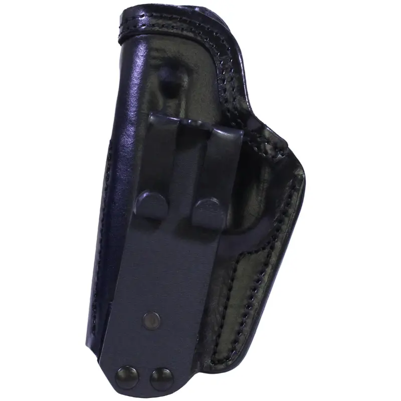 Tuckable Inside-Waistband Leather Holster – Caracal Pistol, Black, Left-Hand 1