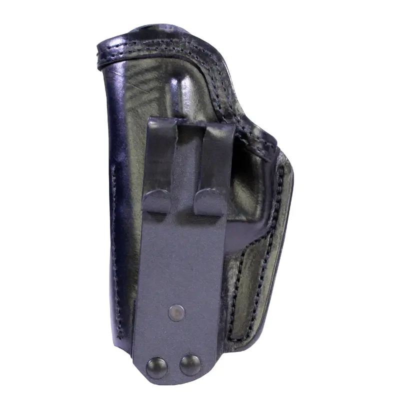 Tuckable Inside Waistband Leather Holster For H&K P30 – Black, Left-Handed 1