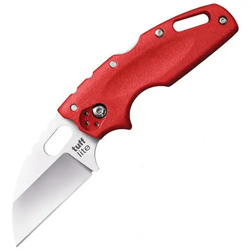 Tuff Lite Compact Utility Knife – Red Plain-Edge Version 1