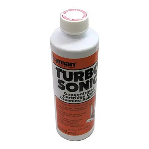 Turbo Sonic Ultrasonic Cleaning Solution – 16 Oz Case Cleaner 1