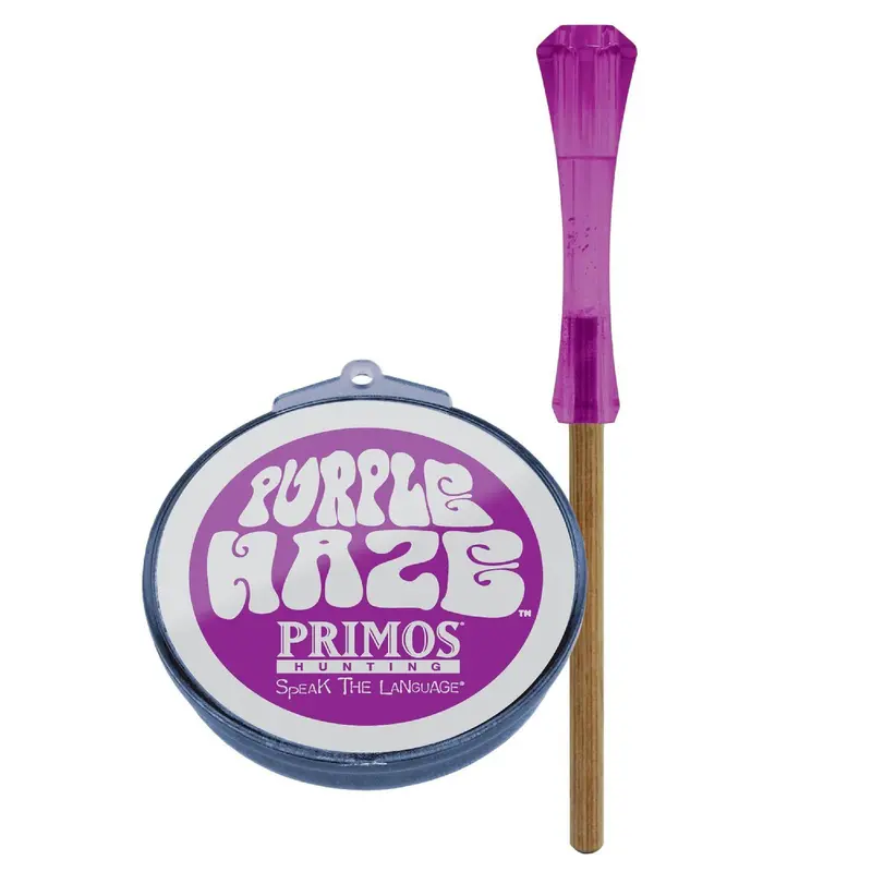 Turkey Friction Call – Purple Haze Crystal Pot Call With Trap Design 1