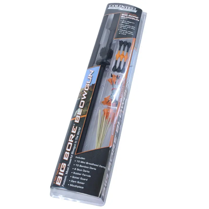 Two-Piece Big Bore Blowgun – 5-Foot Length 1
