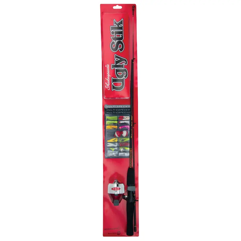 Ugly Stik Spincast Fishing Combo Kit 1