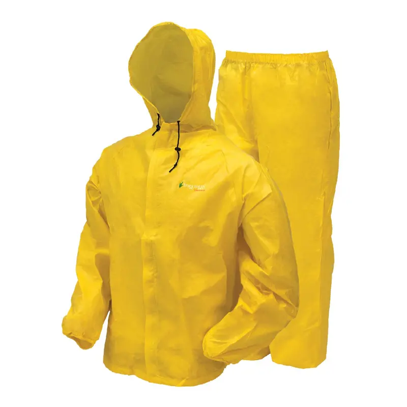 Ultra-Lite2 Waterproof Rain Suit – Large Yellow With Carry Sack 1