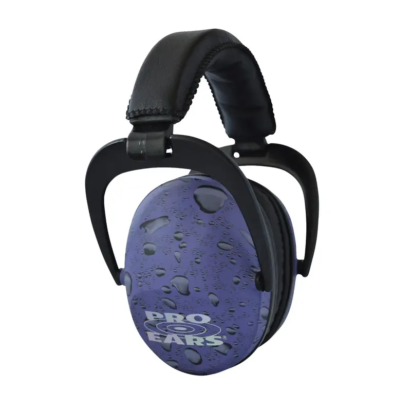 Ultra Sleek Passive Ear Muffs – 26Db Nrr, Purple Rain Camo 1