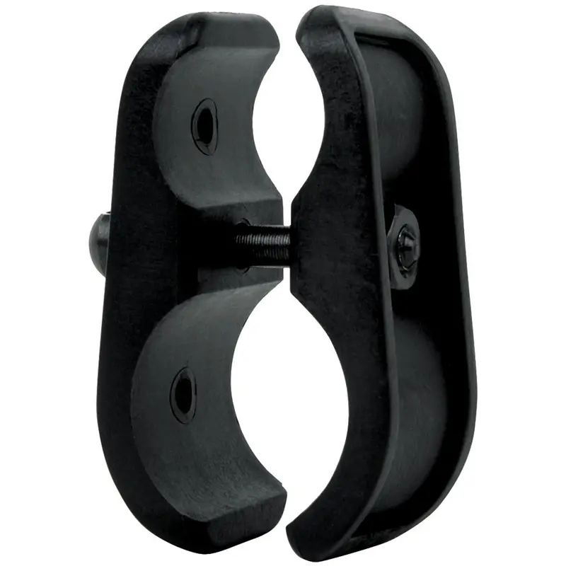 Universal 12-Gauge Shotgun Magazine Clamp With Light Mount And Swivel Stud – Durable Black Anodized Design 1