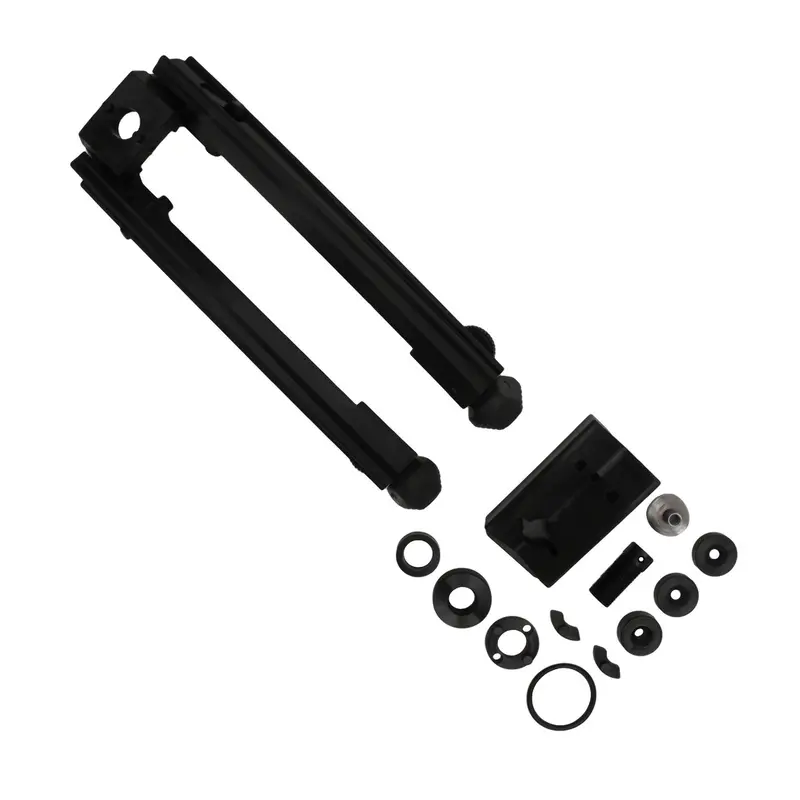 Universal Black Tactical Bipod With Adjustable Legs 1