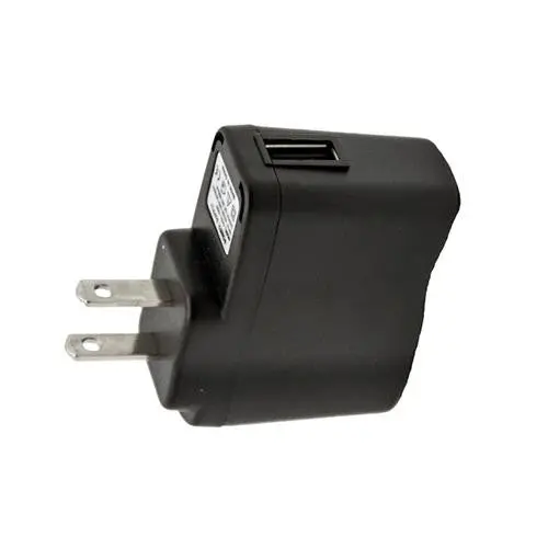 Universal Usb Wall Charger – Sleek Black Power Adapter 1