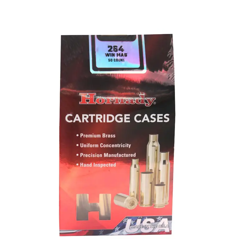 Unprimed Brass Casings – .270 Weatherby Magnum, Pack Of 50 1