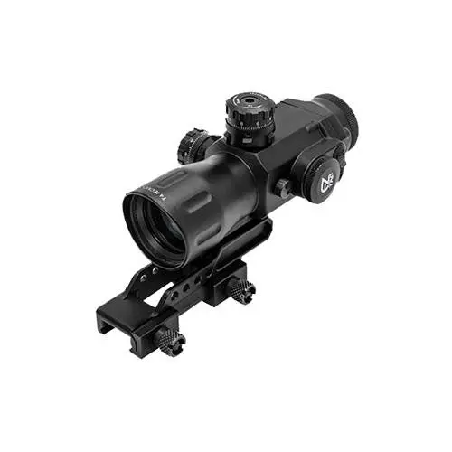 Utg Compact 4×32Mm Prismatic Scope With 36-Color Target Dot – Matte Black 1
