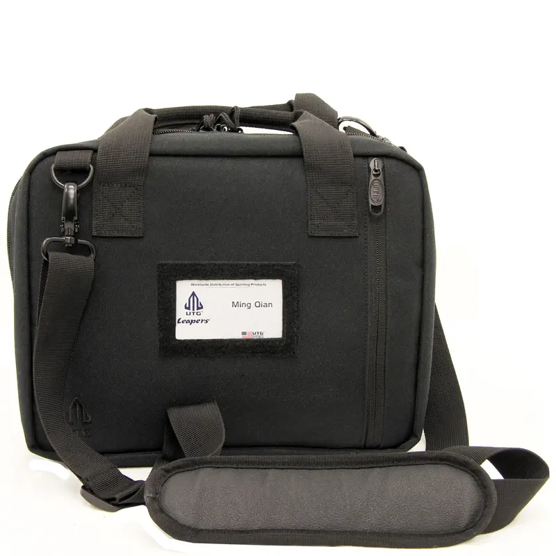 Utg Dual-Pistol Transport Case – Heavy-Duty Black Design 1