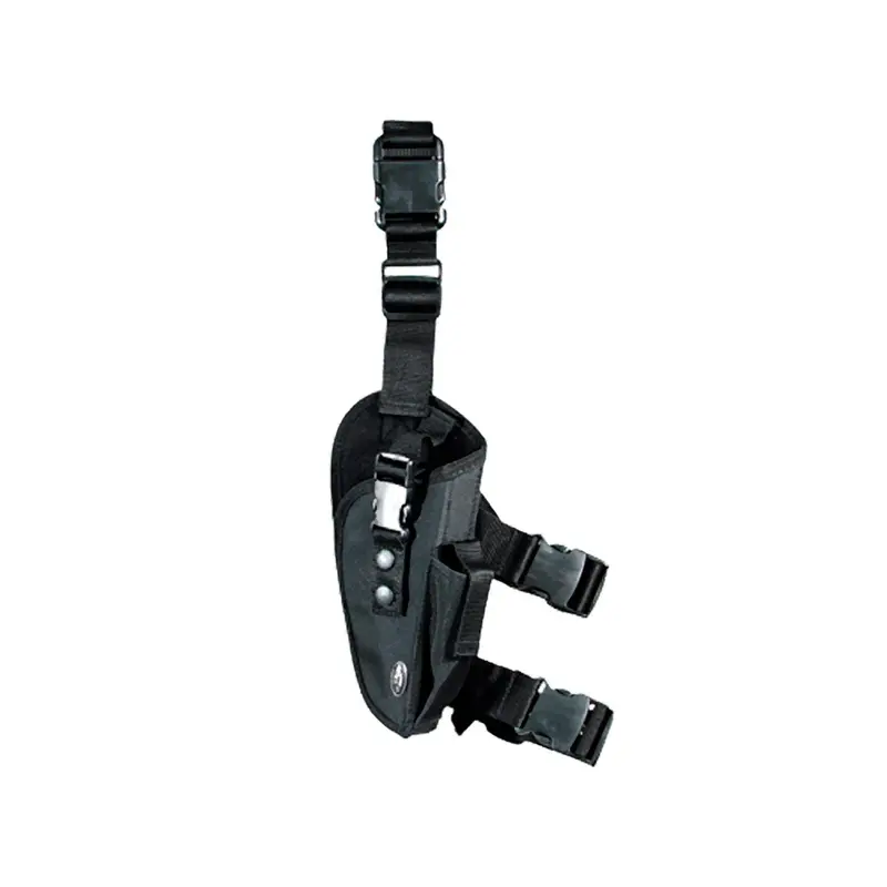 Utg Right-Hand Tactical Leg Holster – Black Nylon Carry System 1