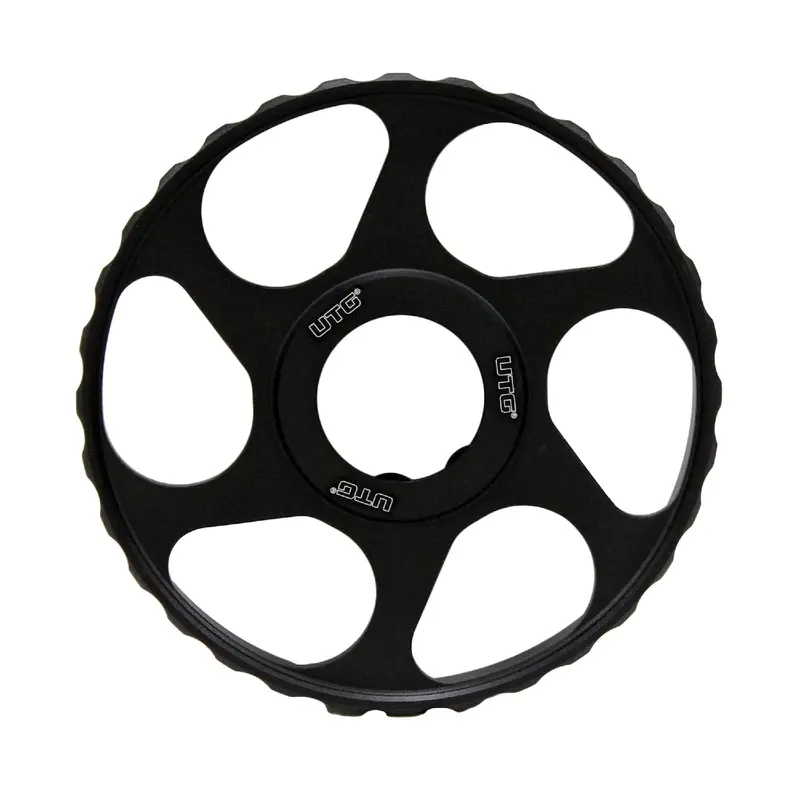Utg Side-Mount Wheel Accessory For Bubble Level Scopes – 100Mm, Matte Black 1