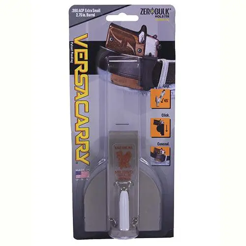 Vc Zerobulk Iwb Holster For .380 Acp – Tan, Extra-Small, Fits 2.75" Barrel 1