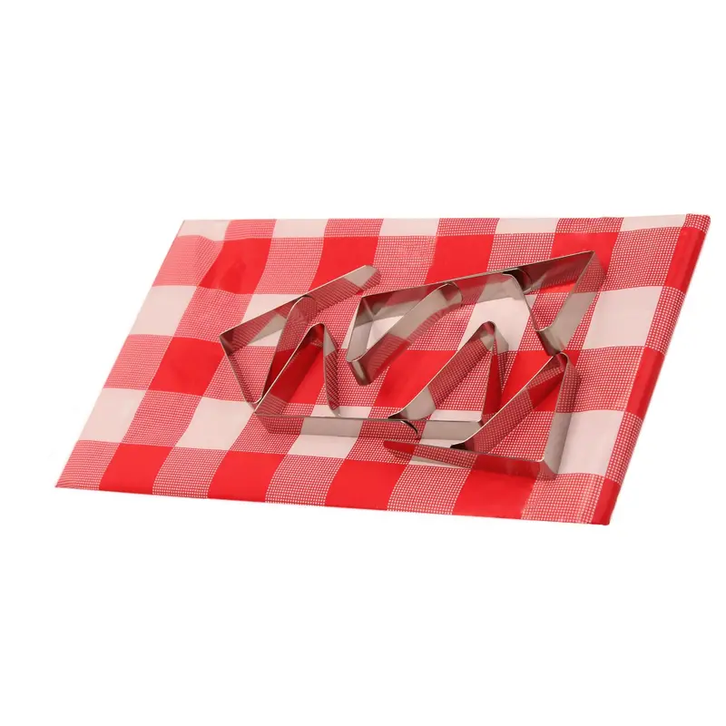 Vinyl Tablecloth With Stainless Steel Clips – All-Weather Use 1