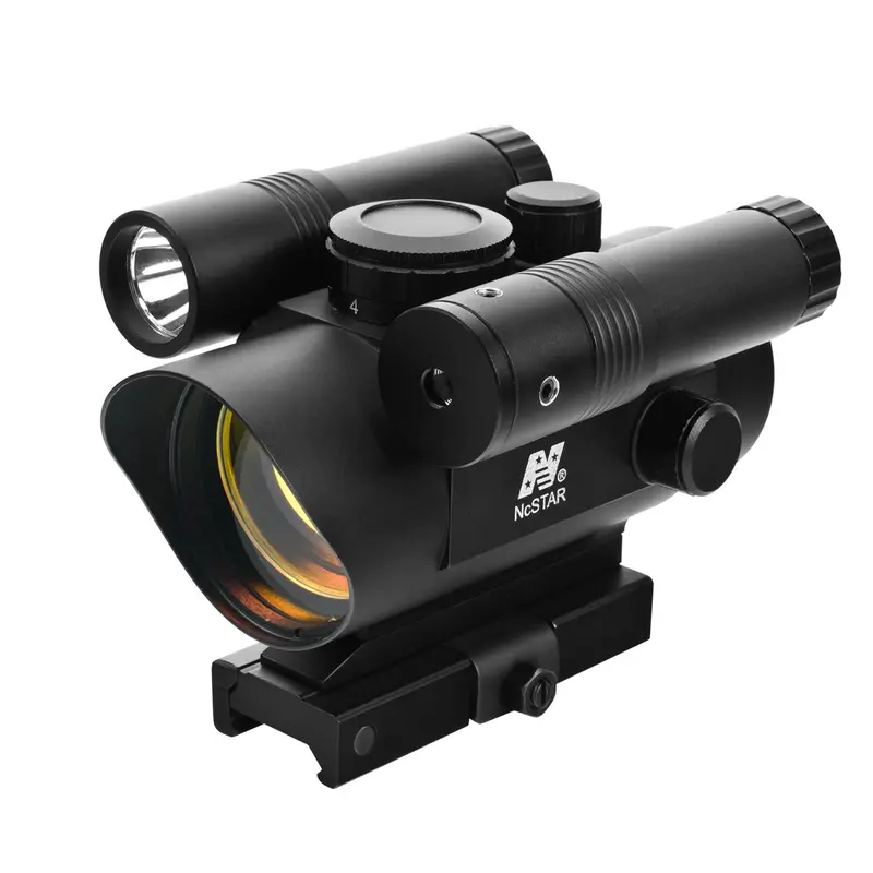 Vism Red Dot Sight With Green Laser & Led Illumination – Quick-Release Mount Included 1