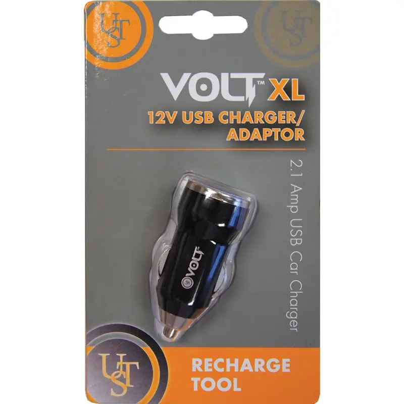 Volt Xl Dual-Port Usb Wall Charger – Sleek Black 1
