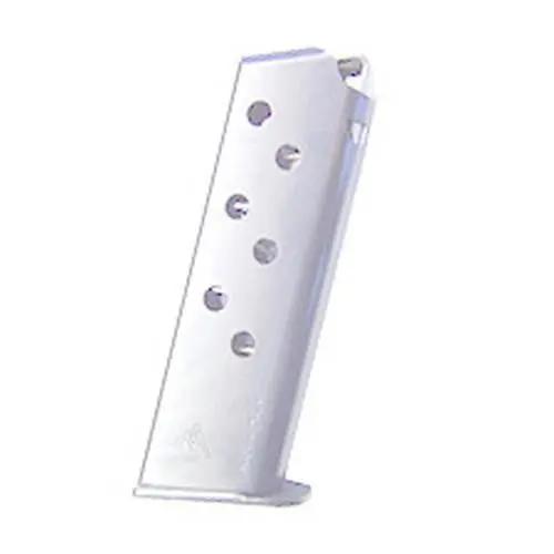 Walther Ppk .32 Acp Nickel 7-Round Magazine With Flat Butt Plate 1