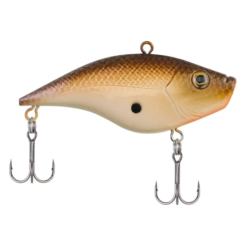 Warpig Hard Swimbait – 2 3/8" Cream Pie Color, Dual Hooks 1