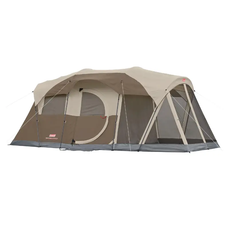 Weathermaster 6-Person Family Camping Tent With Integrated Screen Room 1