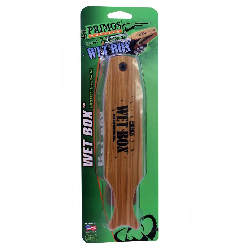 Wet Box Turkey Friction Call For Realistic Gobbling Sounds 1