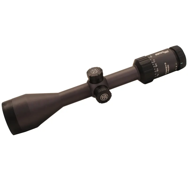Whiskey3 3-9X50Mm Sfp Hunting Riflescope With Triplex Reticle – 0.25 Moa Precision Turrets, Matte Black Housing 1