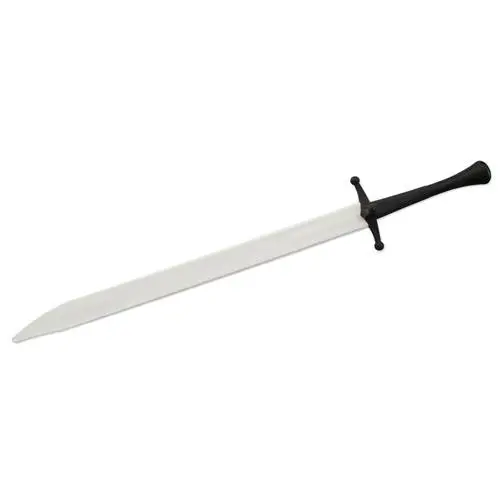 White-Bladed Synthetic Langes Messer Sparring Sword With Black Hilt 1