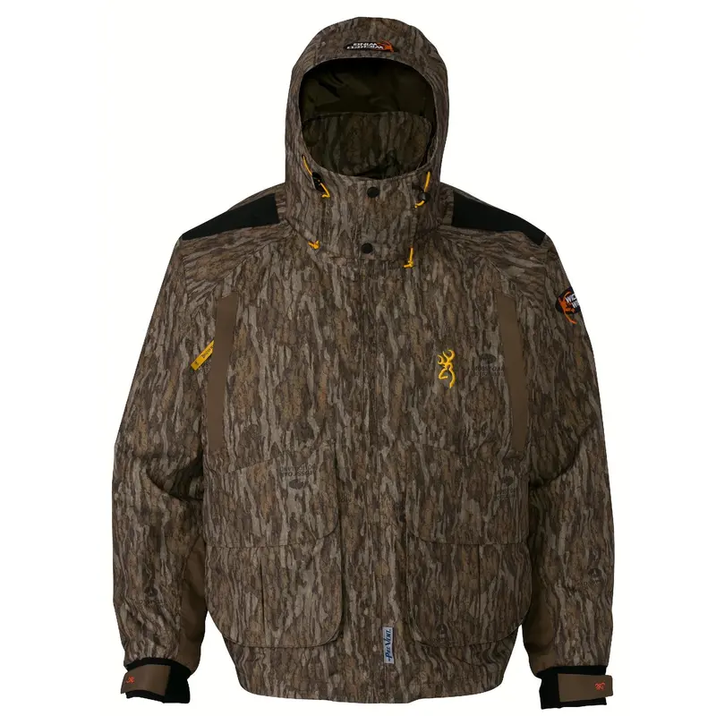Wicked Wing Timber Wader Jacket – Mossy Oak Bottomlands Camo, Size Large 1