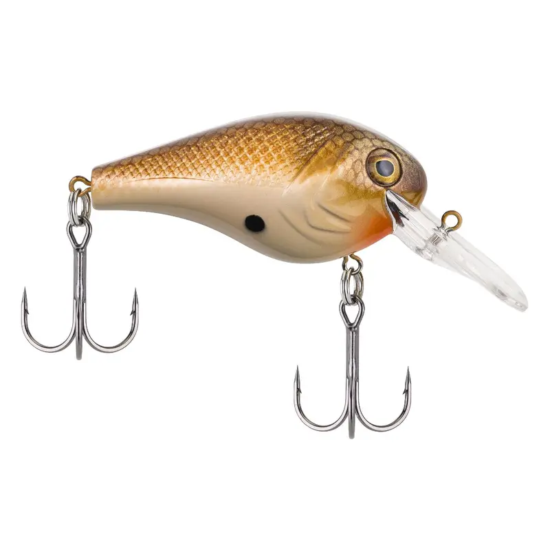 Wild Thang Hard Swimbait – 2.25" Long, 6–9 Ft Diving Depth, Dual Hooks, Cream Pie Color 1