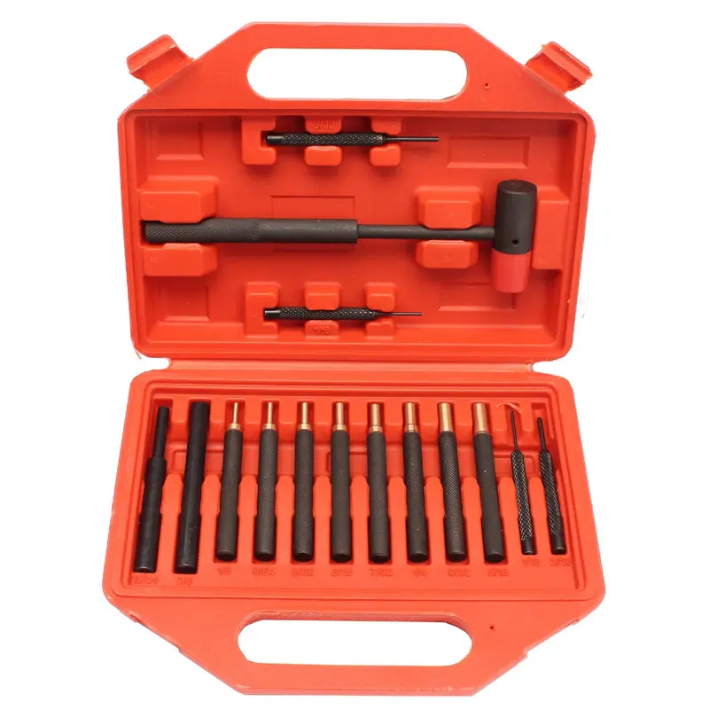 Winchester 15-Piece Brass And Steel Punch Set 1