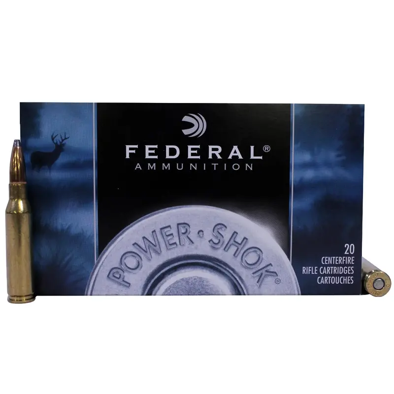 Winchester Power-Shok .280 Remington Ammo – 150-Grain Speer Hot-Cor Soft Point, 20 Rounds 1
