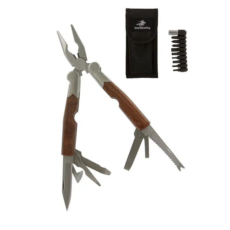Winchester Premium Multi-Tool With Big Wood Inlay Handle 1