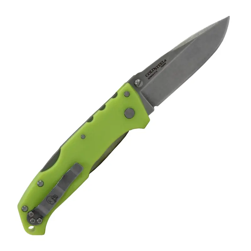 Working Man Heavy-Duty Pocket Knife – Neon Green Handle 1