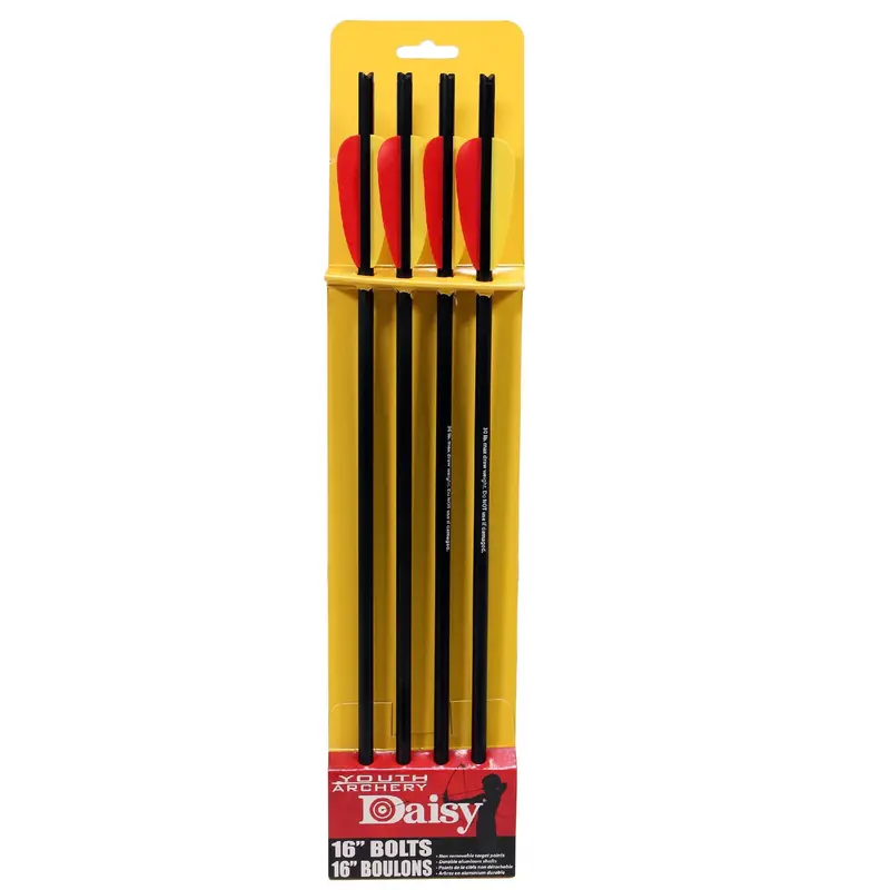 Youth Target Arrows – 16" Length, 4-Arrow Set 1