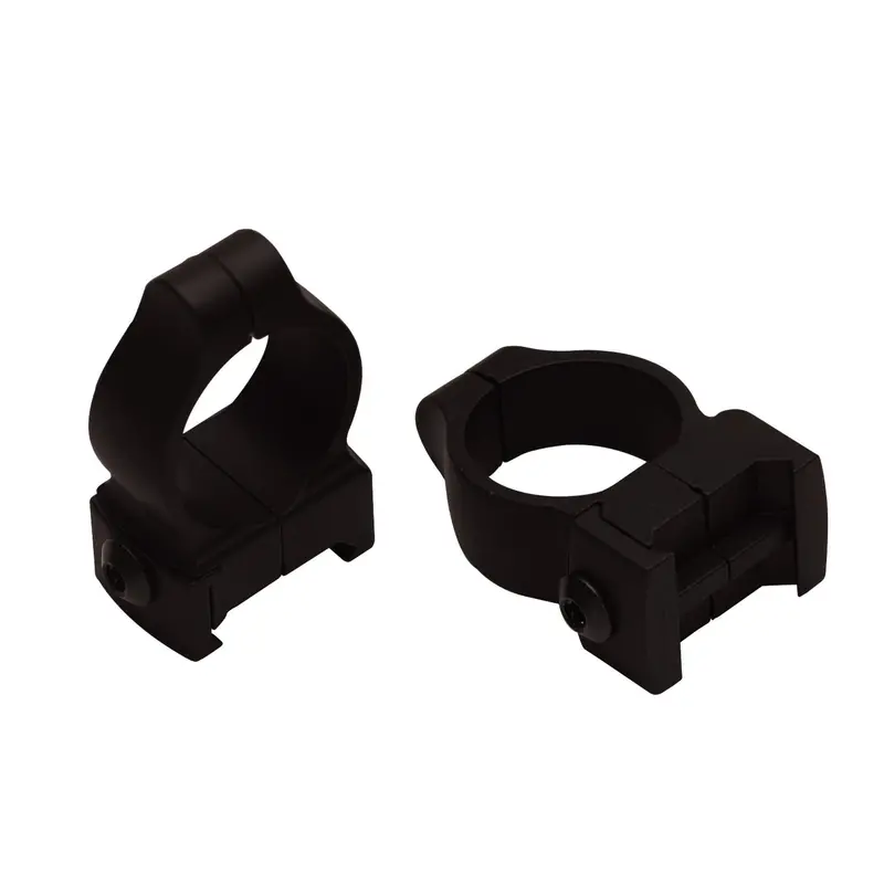 Z2 Alloy Medium-Profile Scope Rings – Matte Black Finish 1